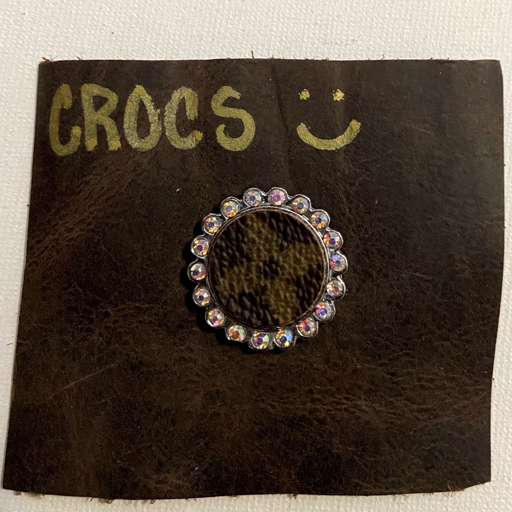 Upcycle Crocs charm.